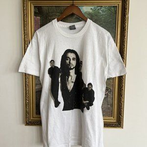 Vintage Depeche Mode White Tee Duran Duran Order Baw36